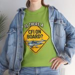 CFI On Board Graphic Tee — Aviation Instructor Pilot Shirt - Image 68