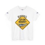 CFI On Board Graphic Tee — Aviation Instructor Pilot Shirt - Image 13