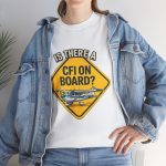 CFI On Board Graphic Tee — Aviation Instructor Pilot Shirt - Image 18