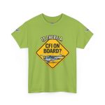 CFI On Board Graphic Tee — Aviation Instructor Pilot Shirt - Image 63