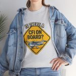 CFI On Board Graphic Tee — Aviation Instructor Pilot Shirt - Image 28