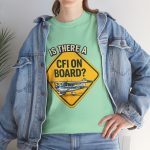 CFI On Board Graphic Tee — Aviation Instructor Pilot Shirt - Image 8