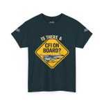 CFI On Board Graphic Tee — Aviation Instructor Pilot Shirt - Image 83