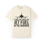"I Love the Smell of Jet Fuel in the Morning" Pilot Tee - Image 5