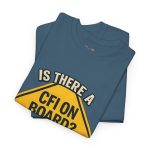 CFI On Board Graphic Tee — Aviation Instructor Pilot Shirt - Image 105