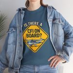 CFI On Board Graphic Tee — Aviation Instructor Pilot Shirt - Image 108