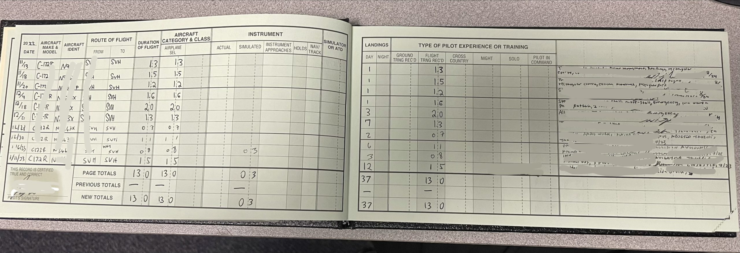 Pilot Logbook Digitization Pilot Logbook Digitization