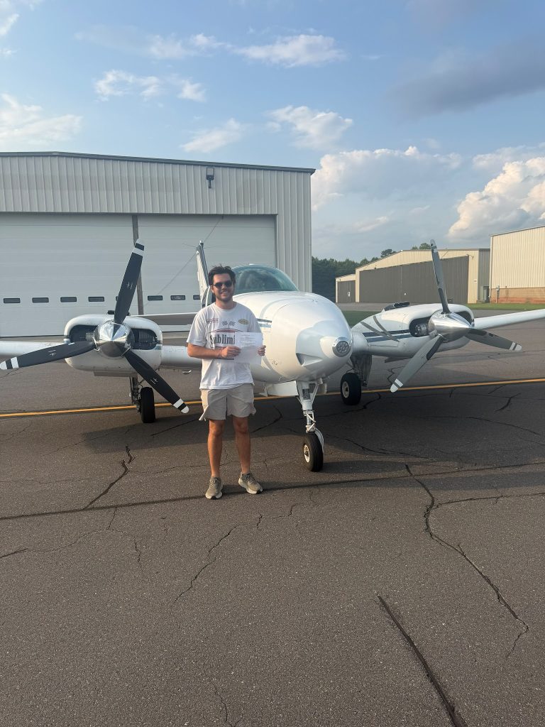 Huge congratulations to Thomas on passing his multi-engine checkride! He’s officially multi-engine rated and ready to command the skies with twice the power. Incredible job on conquering the asymmetric thrust and nailing every procedure. So proud of the dedication and hard work it took to earn those extra throttles! 👨‍✈️💼