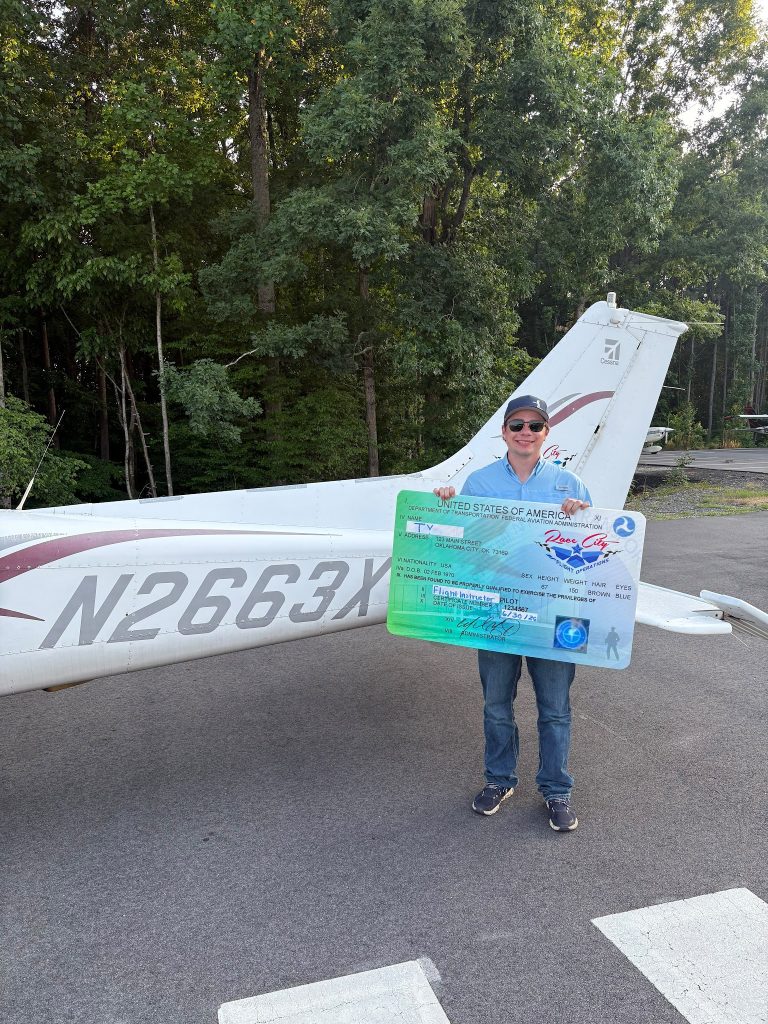Huge congratulations to Ty on passing his CFI checkride!The hard work, long hours of studying, and dedication have officially paid off. Ty is officially a Certified Flight Instructor! We can't wait to see him share his passion for aviation and shape the next generation of pilots. Blue skies and tailwinds ahead, Coach Ty! 🙌👨‍✈️