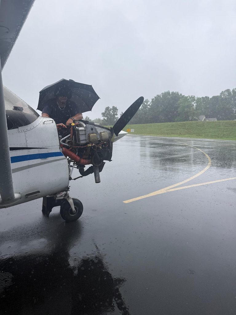 Neither snow nor rain nor heat nor gloom of night stays these mechanics