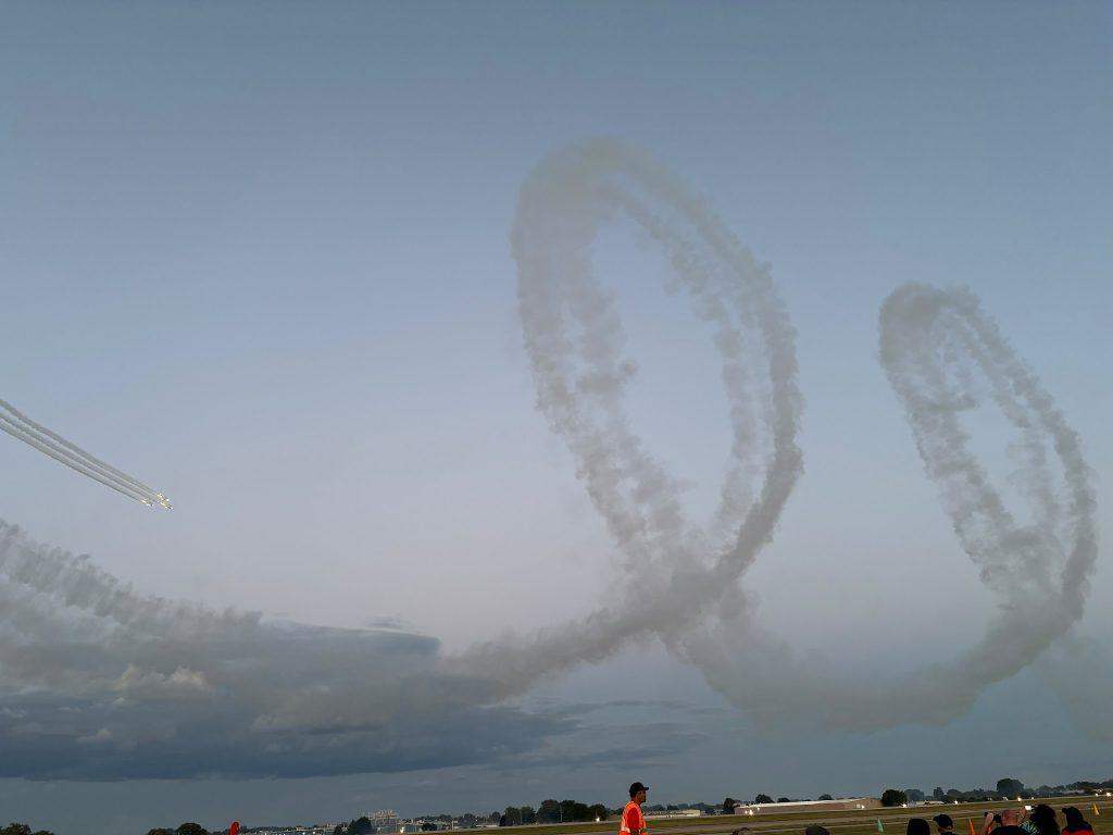 Soaring through the clouds and soaking in the aviation magic! ✈️✨ Still missing the incredible energy, stunning aircraft, and awesome community at Oshkosh last week.