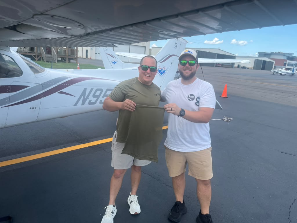 No instructor, no problem! 🛩️ Huge shoutout to William for completing his first solo flight. A massive milestone on the path to earning those wings!